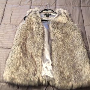NEW! Rachel Zoe Faux Fur Vest